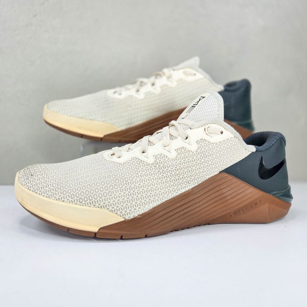 Nike Metcon 5 Ivory Seaweed Tan AQ1189-123 Men's Sz 9